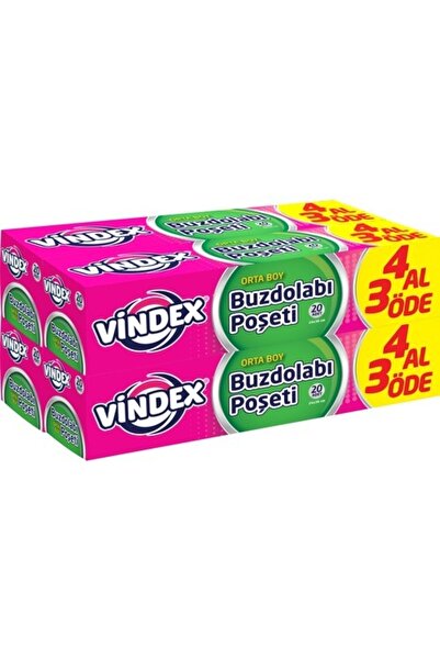 Vindex حقيبة ثلاجة اشتري 4 ادفع 3 حجم متوسط