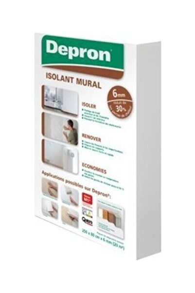 depron G6 - 6 Mm Yalıtım Malzemesi Levha 80*125 20'li