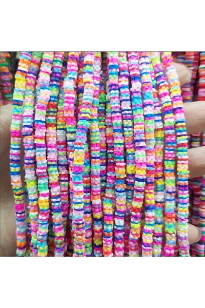 yiğit aksesuar 1 String Daisy Model Fimo Bead Jewelry Making Materials