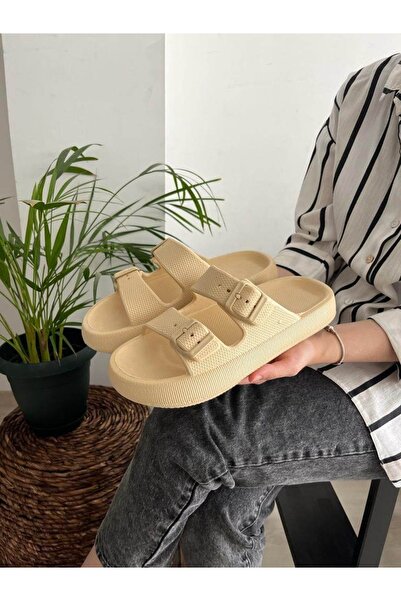 Behtah Kundura Унисекс Двойна лента Мека дебела противоплъзгаща подметка Soel...