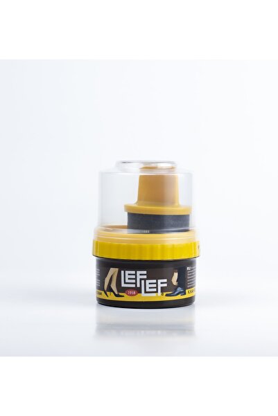 Nuri Leflef Pratik Cilalı Krem Koyu Kahve Ayakkabı Bakım Boyası 60 ml