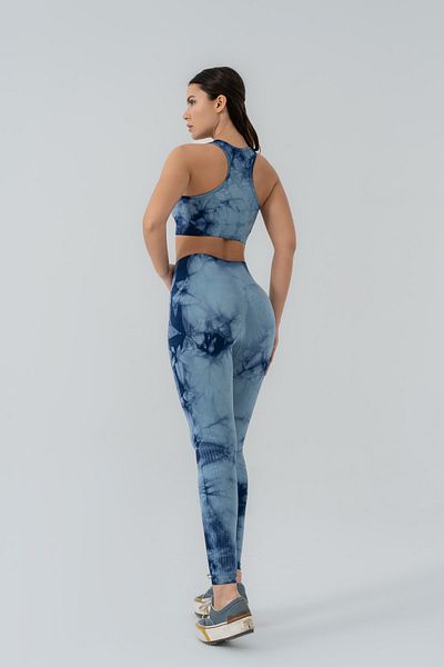GYMXPRO Sutien de recuperare fără cusături Tie-Dye