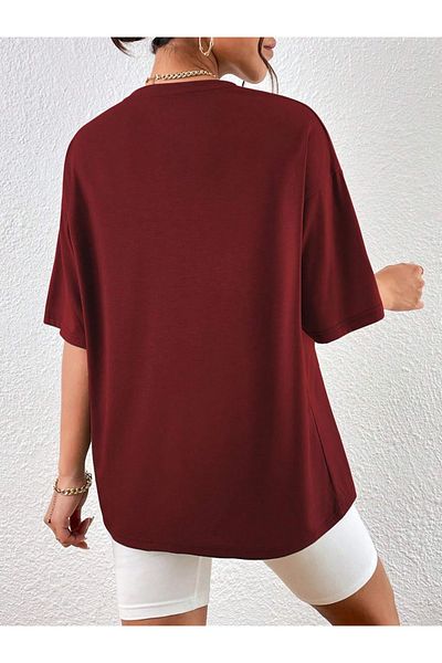 Machetta Cuidad De Los Angeles Printed Oversize Crew Neck Cotton T-shirt