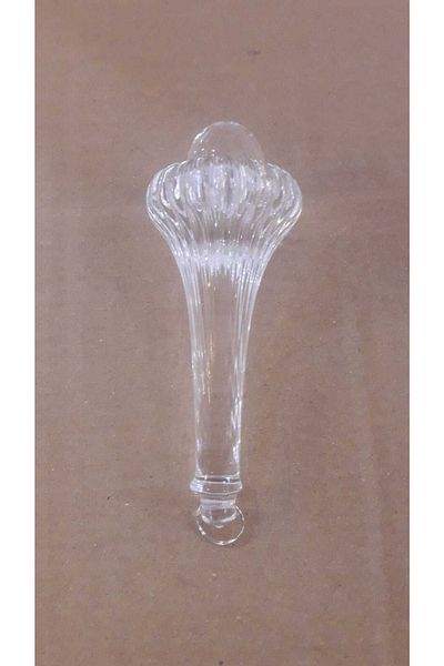 ADA AVİZE Crystal Chandelier Stone Large Drop (length 9 cm, wid 3.5 cm)