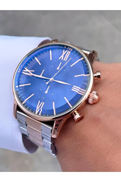 Bimodabu Luxury Men's Clock with Roman Numbers