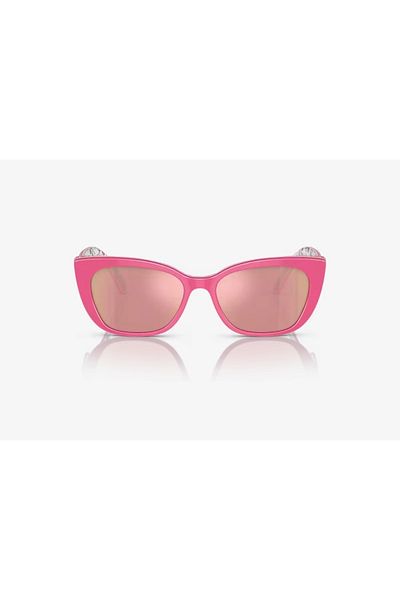Dolce&Gabbana Dgj44273207/z49 Children's Sunglasses Pink Bone Framed Uv400