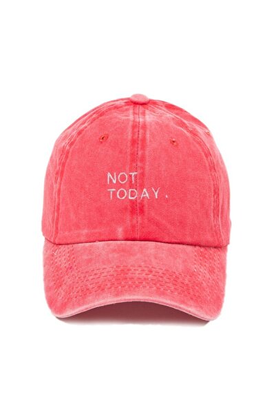 CİSE Aksesuar Not TodayPatterned Washed Baseball Cap