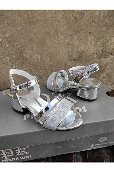 panda kids Girl's Size 26-36 Stoned Evening Dress Heeled Shoes