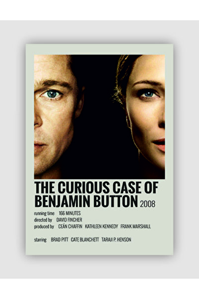 The Curious Case Of Benjamin Button Film Info Card Wall Poster