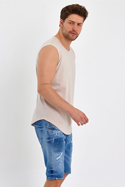 rammers Tricou pentru bărbați cu guler murdar, cu croiala ovală, cu mâneci ze...