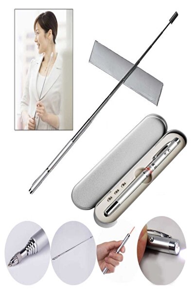 Hyd قلم عرض ليزر تلسكوبي قلم حبر جاف ليزر