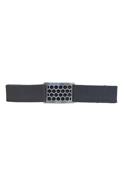 GoDeri 2023 New Season - Unisex Nickel Shiny Honeycomb αγκράφα με ζώνη κολώνας, 4 cm καπνιστή