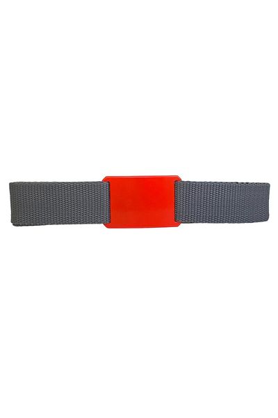 GoDeri 2023 Νέα σεζόν Unisex Κόκκινη πόρπη καπνιστή ζώνη 4 εκ. Κόκκινη μονόχρωμη