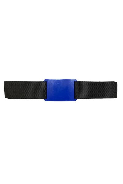 GoDeri Noul sezon 2023 Miel negru unisex cu cataramă albastră și centură coloană 4 cm