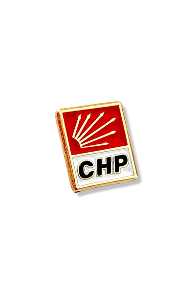YÖRÜK TASARIM Cumhuriyet Halk Partisi (CHP) Yaka Rozeti