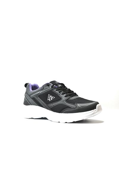 Onlo Ayakkabı Magg Point 5-85 Black Purple Tied Running Women's Sports Shoes