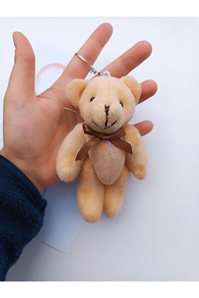 EyER Shoping حلقة مفاتيح تيدي بير كبيرة الحجم