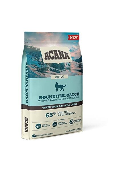 Acana Bountiful Catch Somonlu Ve Ringa Balıklı Yetişkin Kedi Maması 1,8 Kg - ...