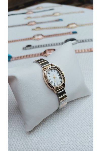 pullmarkt Vintage Women's Wristwatch - Minimal Design with Roman Numerals