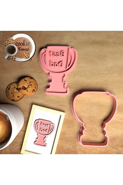 CookieKonsept ختم قالب كوكي لعيد الأب + إطار