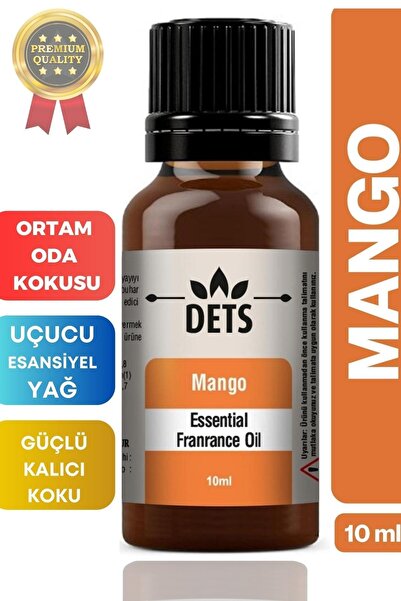 Dets Mango Uçucu Yağ Buhurdanlık Yağı Difüzör Esansı Oda Kokusu Esansı Hava N...