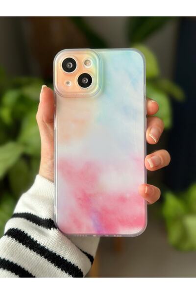 Go Aksesuar حافظة بتصميم أضواء الشمال المتوافقة مع هاتف iPhone 13 و14