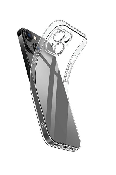 Go Aksesuar Iphone 14 Uyumlu Şeffaf Kamera Korumali Aa Kalite
