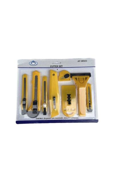 AL-FA TOOLS Maket Bıçağı Seti 8'li