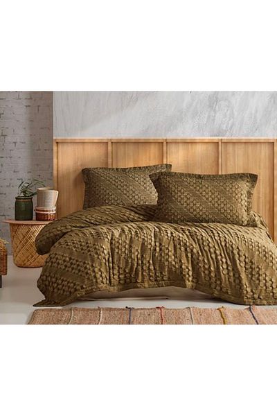 Şaheser Enza Jacquard Double Bedspread Set
