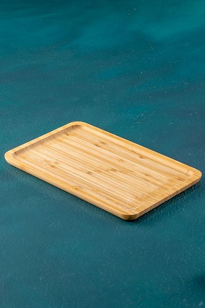 ACAR Bamboo Presentation Plate - 28 Cm