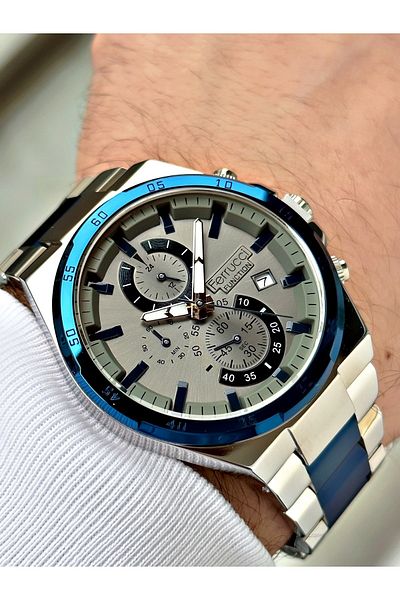 Ferrucci Funcition Multi Function Men's Wristwatch 3 Atm Waterproof