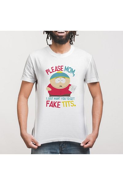 Built By Crazy Μπλουζάκι South Park - Please Mom Unisex