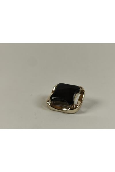 Kariyer Astar 2.2 Cm Footed Square Gold Button 10 Pieces Buttons