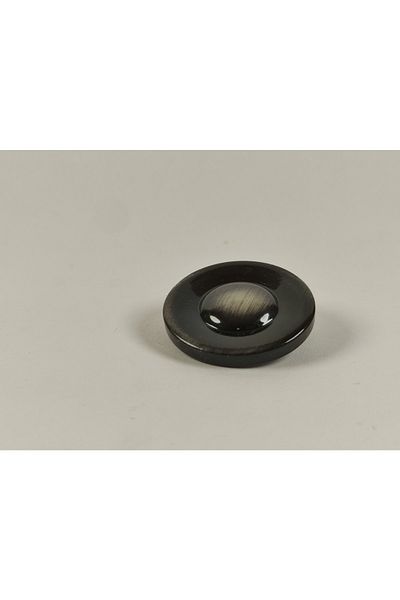 Kariyer Astar 3 Cm Footed Polyester Black with White Detail 10 Pieces Buttons