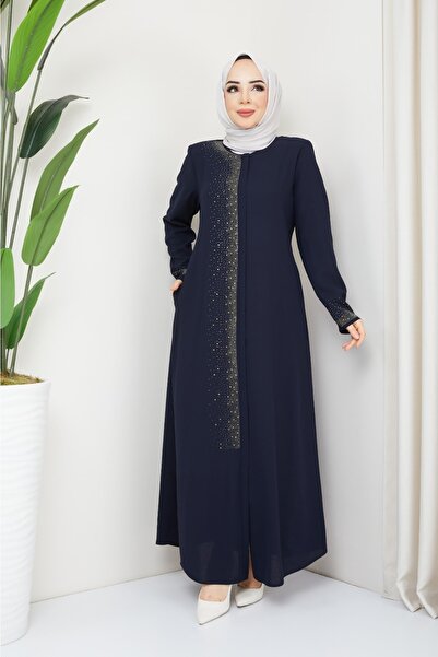 KMKkombin Kadın Yazlık Fermuarlı Tas Detaylı Uzun Pardesü 932