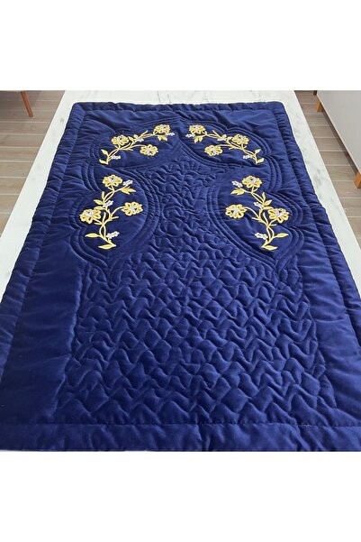 Hane7 Maraş İşi Lacivert Renk Seccade