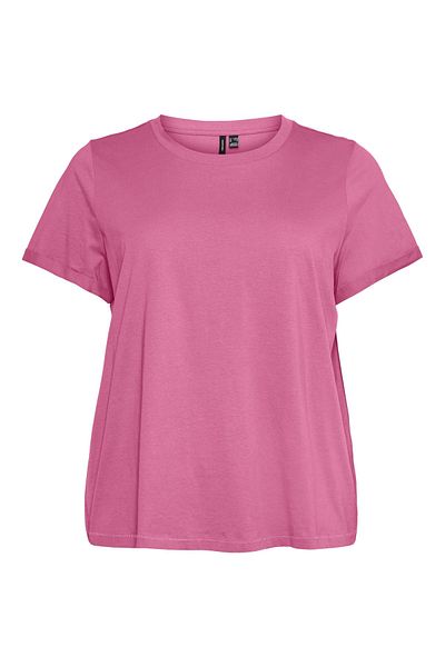 Veromoda Curve Vero Moda Curve Damen/Mädchen T-Shirt „Yarrow“ in Rosa