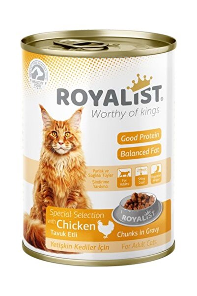Royalist Royalıst Cat Chıcken Konserve 400 gr