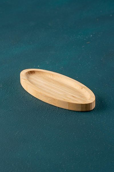 ACAR Bamboo Presentation Plate - 17.5 Cm
