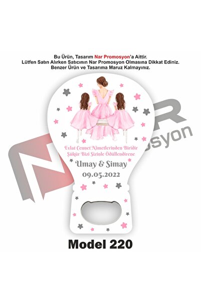 Nar Promosyon 30 Adet Balon Magnet Açacak - Yeni Doğan Sünnet, Nişan, Söz, Dü...