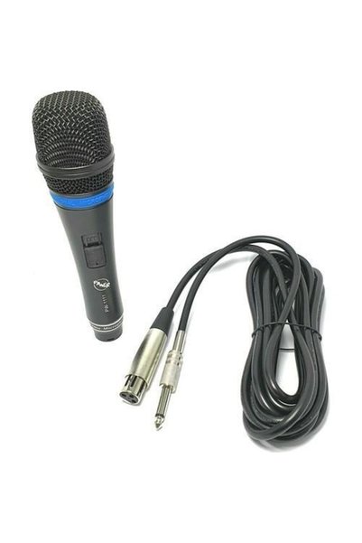 Pawer Pw-1111 Profesyonel Kablolu El Mikrofonu - Metal Kasa