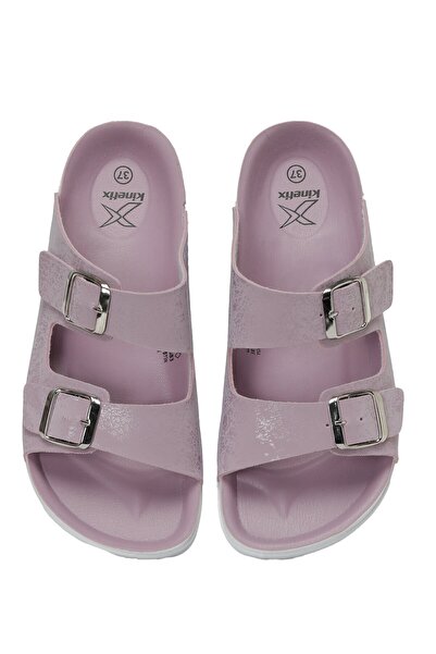 Kinetix Jewry 3fx Lila Kadın Düz Terlik