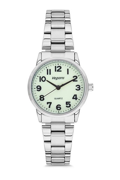 Vegans Women's Wristwatch with 5122 Steel Strap