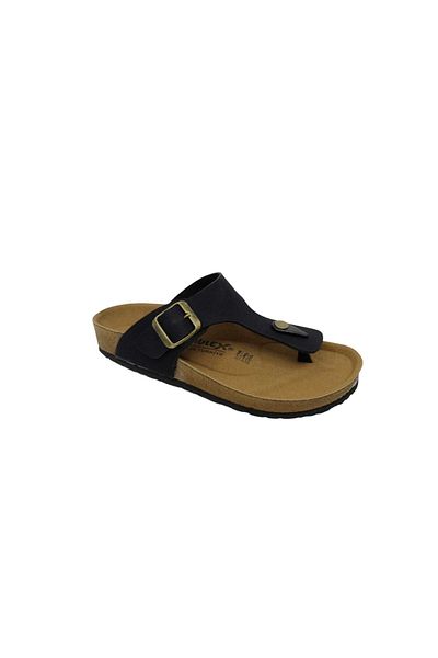 Zerhan 1251 Unisex Μαύρες Σαγιονάρες Παντόφλες Καθημερινής Χρήσης