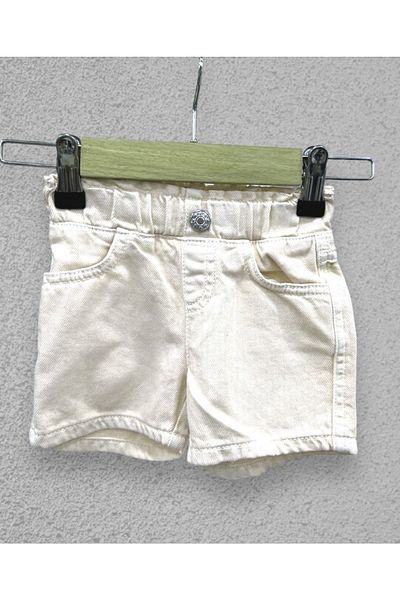 Pink Hippo Kids Girl's Elastic Waist Denim Jeans Shorts