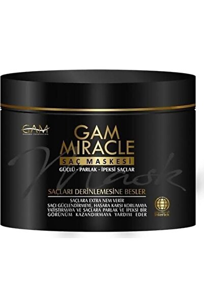 GAM Saç Bakım Maskesi 200ml,güçlü,parlak Ve Ipeksi Saçlar Için-keratin,argan Yağı,e&a Vitaminleri Içerir