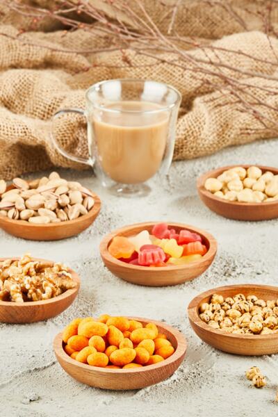 Rapt 6 Lı Doğal Ahşap Çerezlik Ve Sunumluk Kase 6 Adet