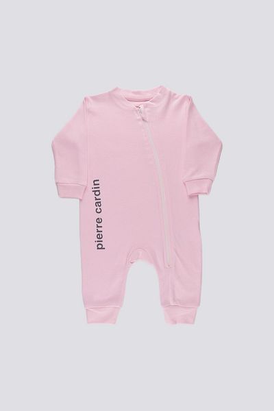 Pierre Cardin Cotton Interlock Zippered Unisex Baby Kids Jumpsuit 303652