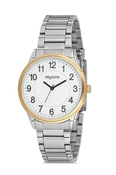 Vegans Men's Wristwatch with 5135 Steel Strap