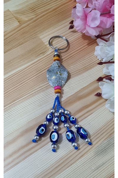 erdoğan hobi Keychain Charm Charm Evil Eye Ornament Car Ornament Bag Ornament Evil Eye Beaded Gift Keychain Mdl2